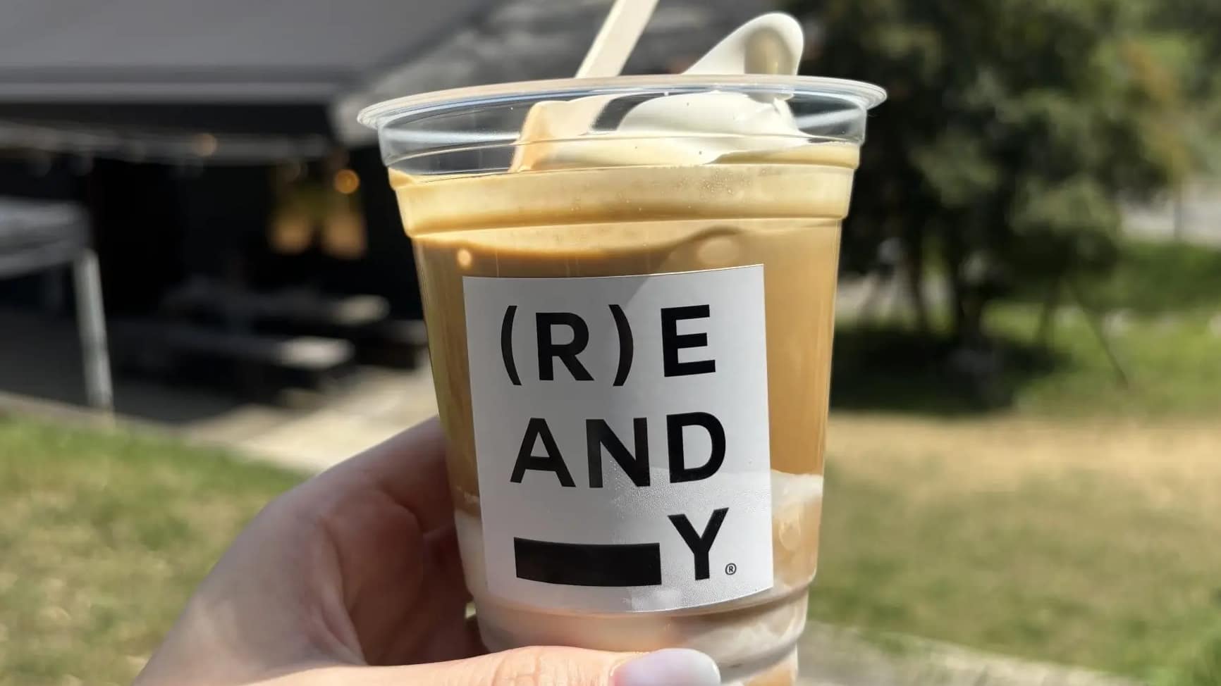 「Reandy」の『エスプレッソアフォガート』（雄踏町）