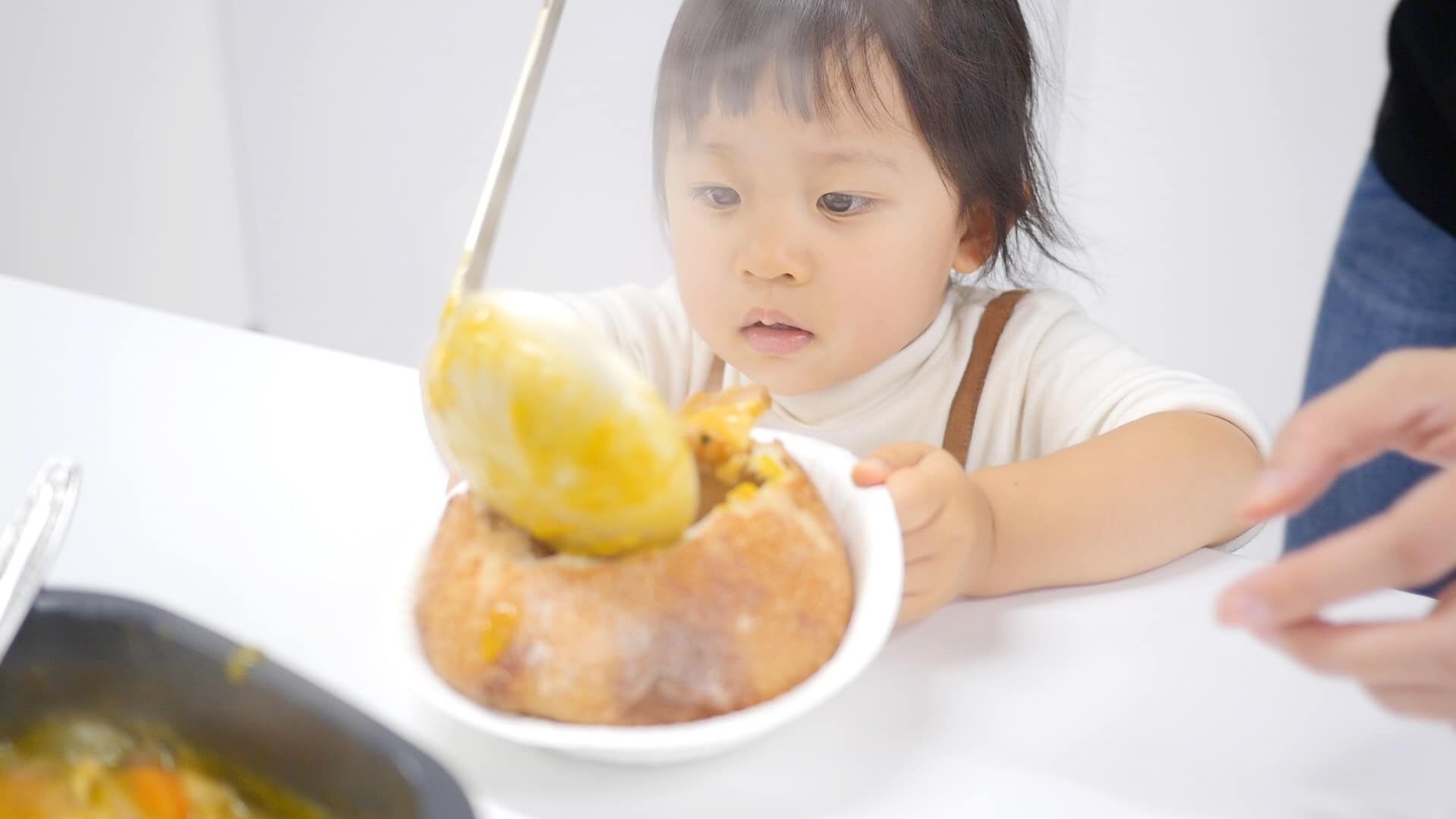 【エネジンのママゼミ】ガスコンロで作るパンプキンシチュー作り