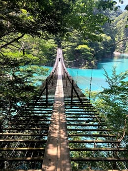 【エネフィ地元PRプロジェクト】県内ドライブ！～夢の吊橋　寸又峡～