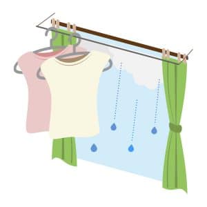 必見！洗濯物の部屋干しのコツ教えますよ。