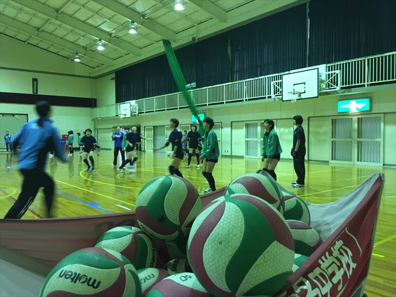 【浜名中女子バレー部サポート】プロ選手が直接指導！ブレス浜松の直伝クリニック