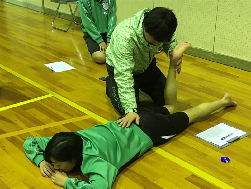 【浜名中女子バレー部サポート】浜松医療学院　身体サポート編！！